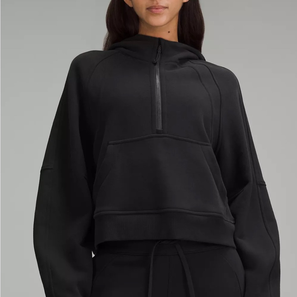 Black Lululemon Scuba Half Zip